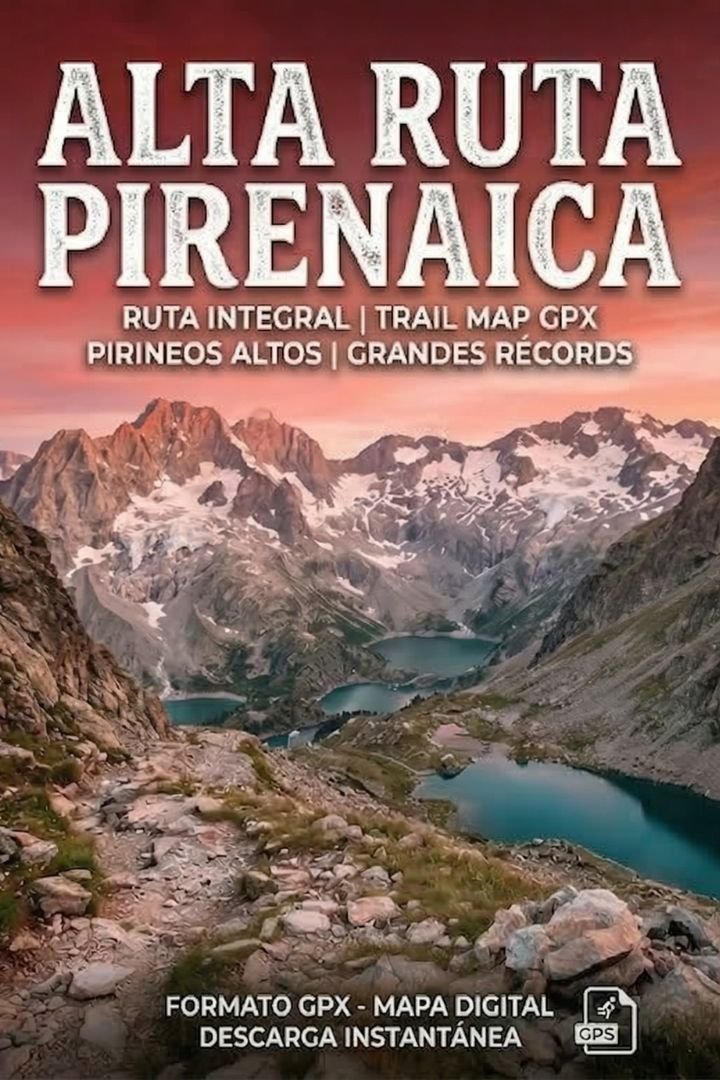 Track GPX Alta Ruta Pirenaica HRP — segunda ruta de la Triple Corona