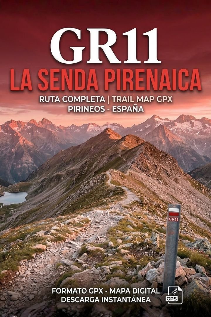 Track GPX GR11 La Senda Pirenaica — primera ruta de la Triple Corona