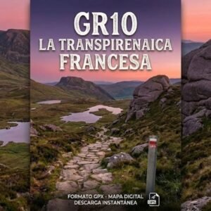 Mapa GPX GR10 Pirineos Franceses — 47 etapas por la vertiente norte de los Pirineos